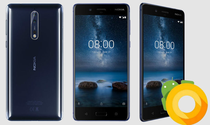 Обновление Android Oreo для Nokia 8 выпущено. Nokia 6 и Nokia 5 следующие