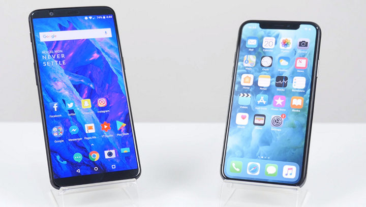 OnePlus 5T против iPhone X в тестах на скорость запуска реальных приложений (Видео)