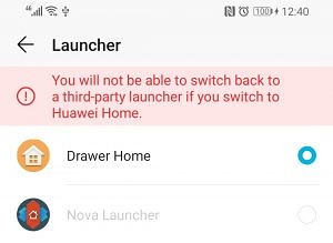 EMUI 9. Последняя сборка оболочки блокирует сторонние лончеры на смартфонах Huawei и Honor 
