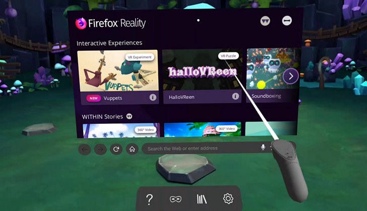 Приложения для Android. Firefox Reality Browser обновился получив поддержку 360-градусного видео и прочие улучшения