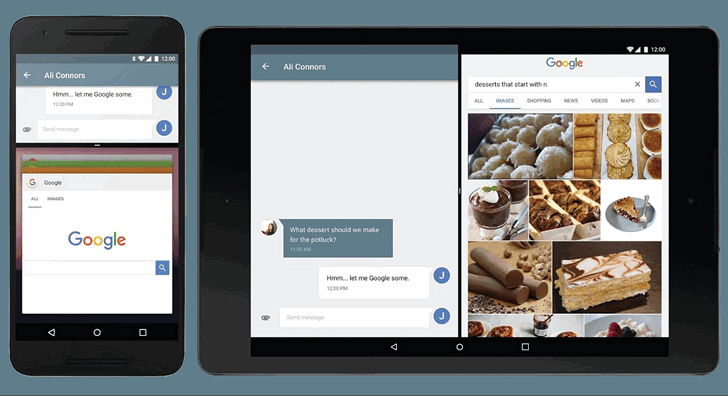 Android Q позволит работать в многооконном режиме нескольким приложениям одновременно
