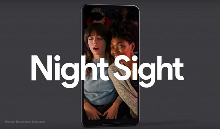 Режим ночной съемки Nigt Sight в рекламе от Google (Видео)