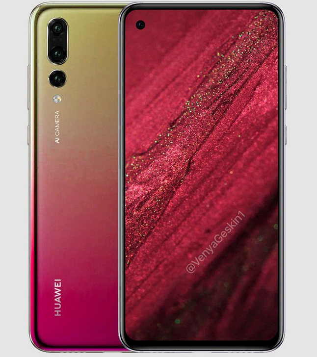 Huawei Nova 4. Так будет выглядеть очередной смартфон флагманского уровня известного производителя