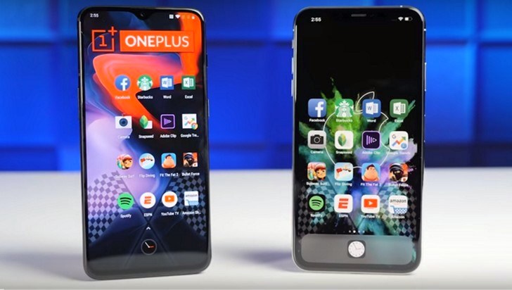 OnePlus 6T против iPhone XS Max в тестах на скорость работе при запуске реальных приложений