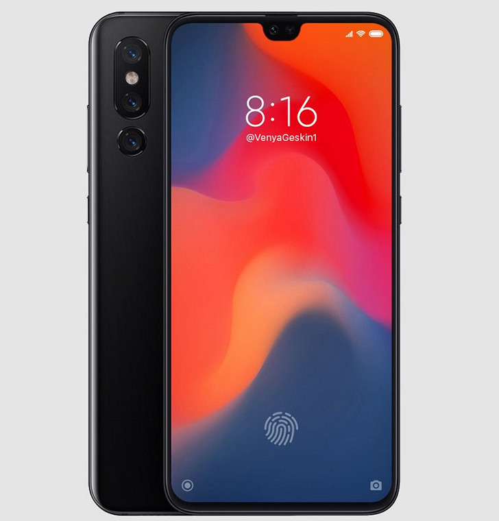 Xiaomi Mi 9. Так выглядит будущий флагман в глазах дизайнера