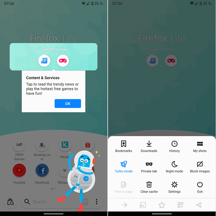 Firefox Lite 2.0. Новая облегченная версия браузера для Android устройств выпущена [Скачать APK]