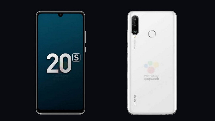 Honor 20S. Смартфон вскоре появится в Европе с другим дизайном и менее мощной начинкой