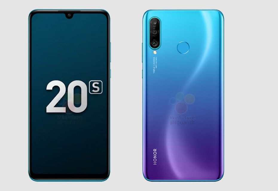 Honor 20S. Смартфон вскоре появится в Европе с другим дизайном и менее мощной начинкой