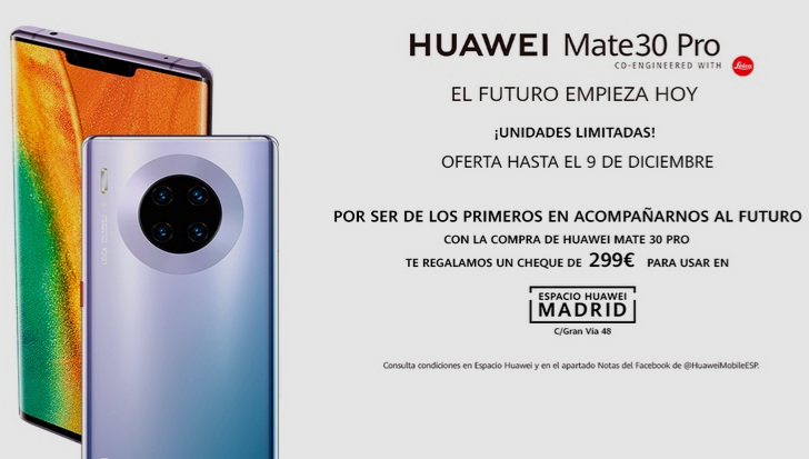 Huawei Mate 30 Pro поступил, наконец, в продажу в Европе. Смартфон без Google за €1099