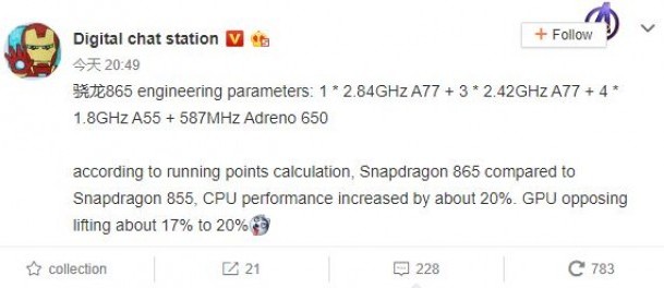 Qualcomm Snapdragon 865