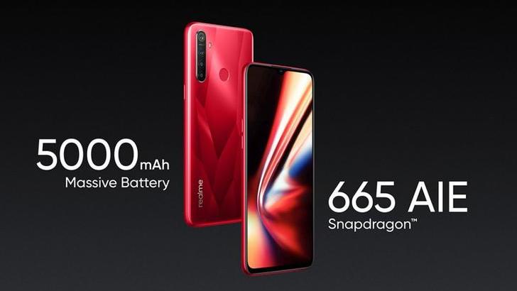 Realme 5s недорогой смартфон с 48-мегапиксельной квадро-камерой представлен официально