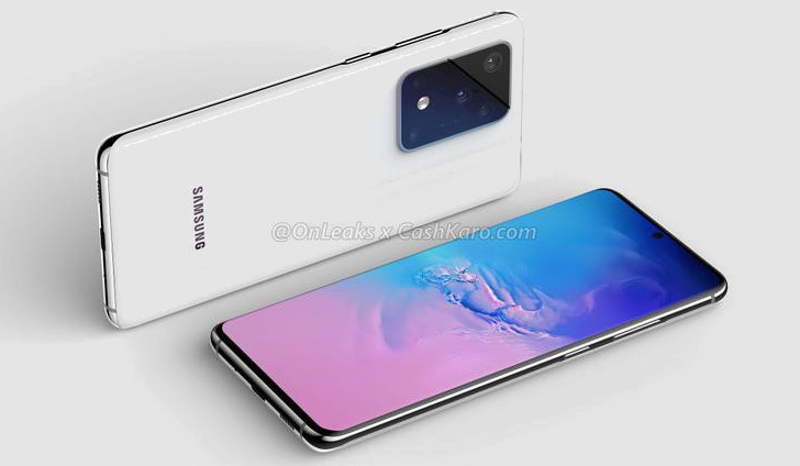 Samsung Galaxy S11+. Так будет выглядеть смартфон, оснащенный огромным модулем камеры с пятью объективами