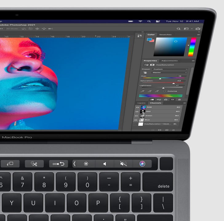 MacBook Pro получивший фирменный процессор M1 стал почти в три раза быстрее