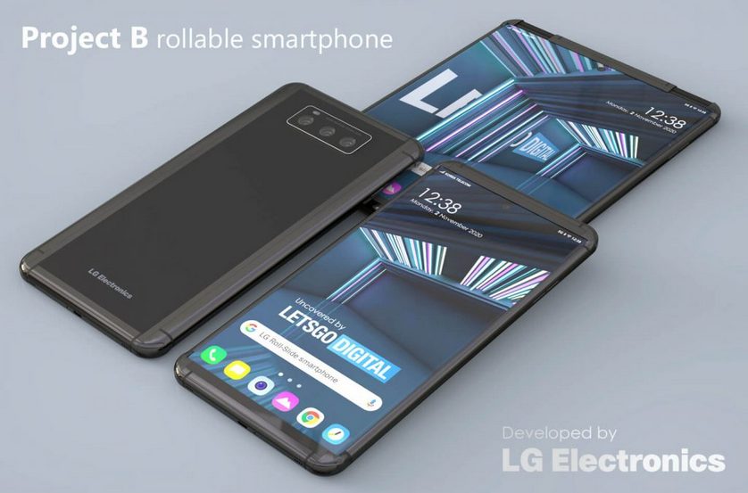 Так может выглядеть смартфон LG Project B с раздвижным экраном