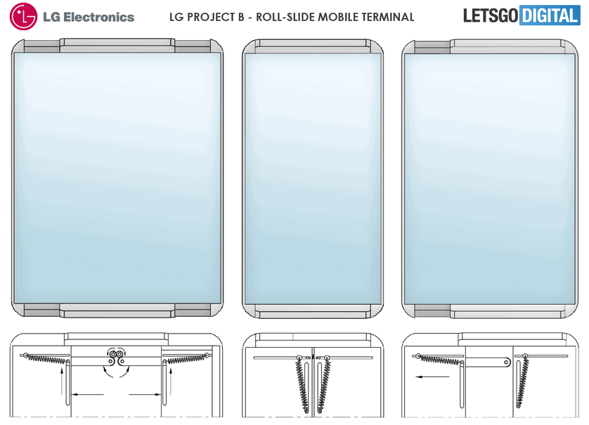 Так может выглядеть смартфон LG Project B с раздвижным экраном