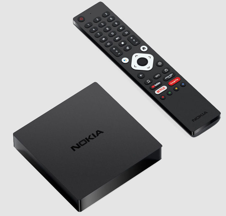 Nokia выводит на европейский рынок Android TV приставку Streaming Box 8000 и серию недорогих Android телевизоров, большинство из которых поддерживает 4K и HDR