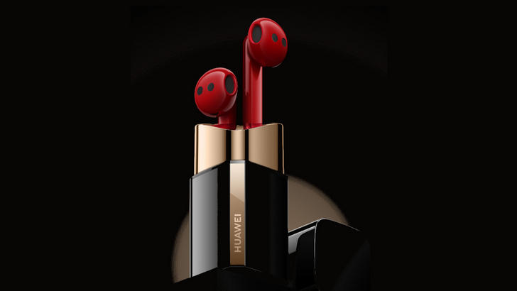 Huawei FreeBuds Lipstick. Беспроводные наушники с дизайном в стиле тюбика губной помады представят 17 ноября