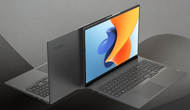16-дюймовый ноутбук Lenovo Yoga 16s. Дисплей 2,5К с частотой обновления 120 Гц, процессор Ryzen 7 5800H и видео GeForce RTX 3050 за $1170