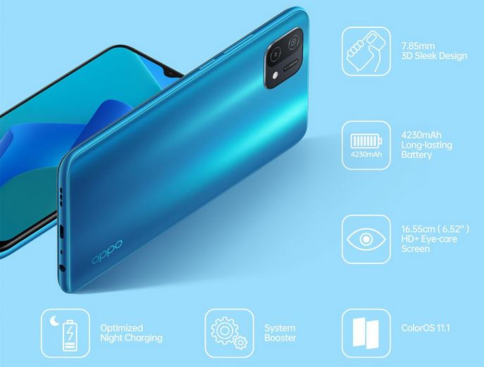 OPPO A16K. Новый смартфон начального уровня с процессором MediaTek Helio G35 на борту