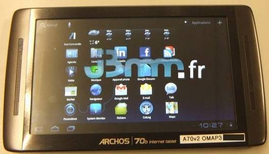 Android планшет Archos 70 v2