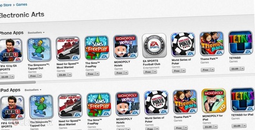 Игры Electronic Arts для iOS и Android