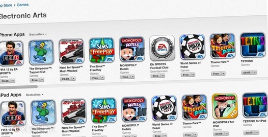 Игры Electronic Arts для iOS и Android