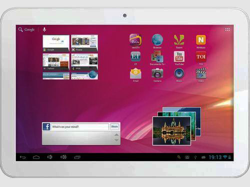 Videocon VT10: 10-дюймовый двухъядерный планшет с Android Jelly Bean всего за $200