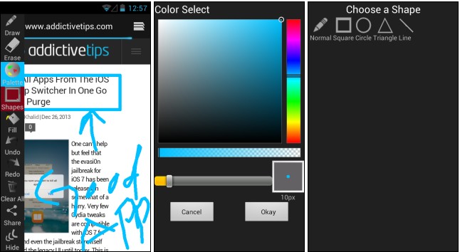 Программы для Android. Floating Draw – пишем заметки и рисуем в любом месте экрана планшета или смартфона