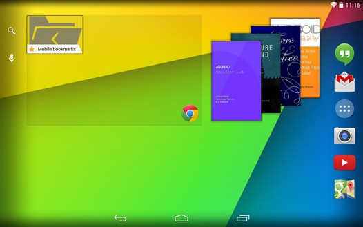 Лончер Google Experience Launcher неплохо работает на Nexus 7 с обновленным Поиском Google