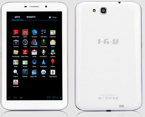 Планшеты IRU M710G с семидюймовым и IRU P9702G с 9.7-дюймовым экраном начинают поступать в продажу