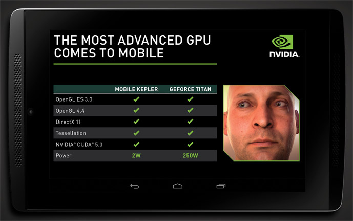 NVIDIA Tegra 5 – Kepler для мобильных устройств станет доступен в 2014 году