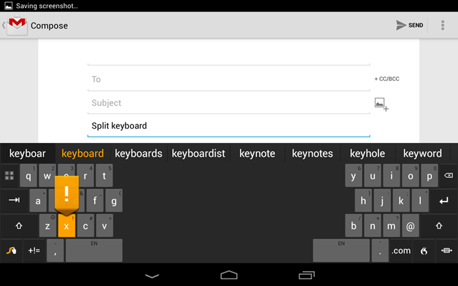 Программы для планшетов. Клавиатура Swype обновилась до версии 1.6.5. Значительное увеличение скорости печати, полная совместимость с Android 4.4 KitKat и прочее