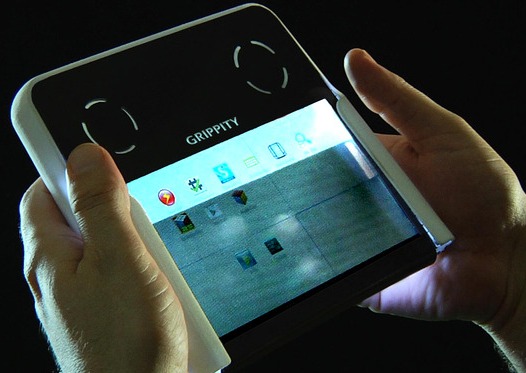 Grippity. Первый в мире планшет с прозрачным экраном появился на сайте Kickstarter