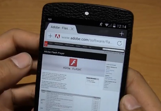 Как установить Adobe Flash в Android 4.4 KitKat