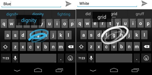 Скачать APK файл Клавиатура Google с возможностью выбора цветовой схемы оформления