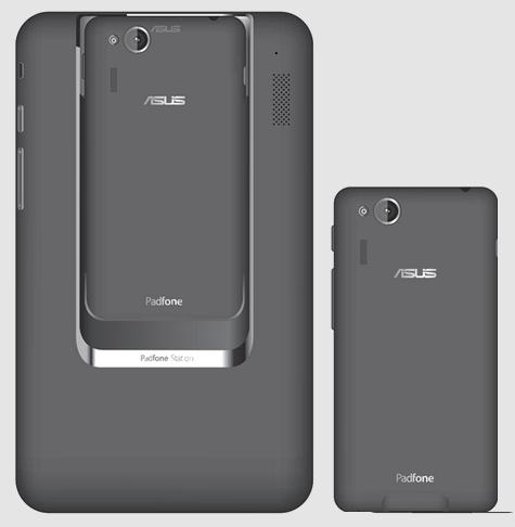 Asus Padfone Mini. Первые фото гибрида смартфона и семидюймового планшета