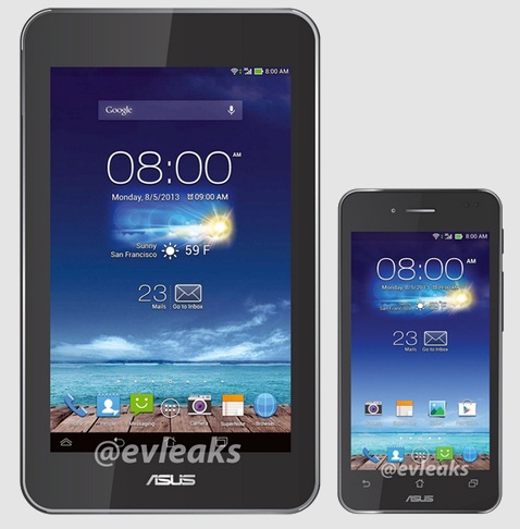 Asus Padfone Mini. Первые фото гибрида смартфона и семидюймового планшета