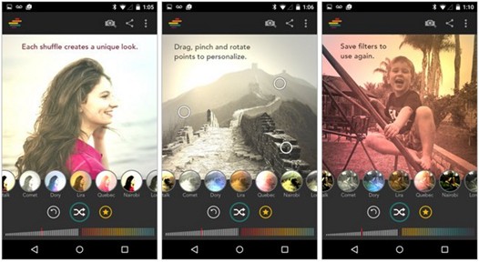 Программы для Android. Shift – бесконечное множество собственных фильтров для обработки фото доступных абсолютно бесплатно