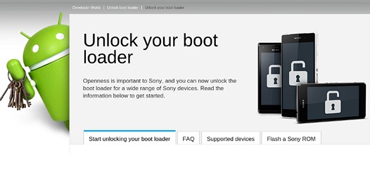 Инструкция по разблокировке загрузчика смартфонов и планшетов Xperia выпущена компанией Sony (Видео)