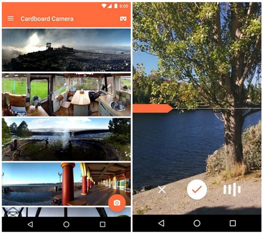 Новые приложения для Android. Камера Cardboard появилась в Google Play Маркет