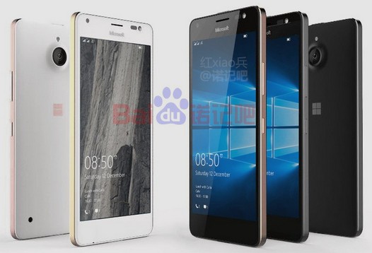 Microsoft Lumia 850. Свежие пресс-изображения смартфона появились в Сети