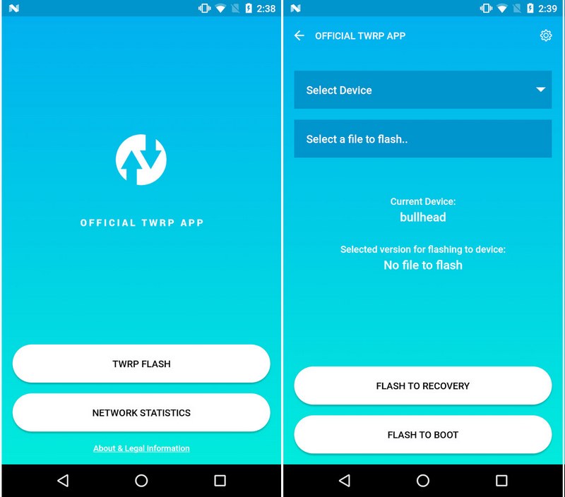 Новые приложения для Android. Официальное приложение TWRP появилось в Google Play Маркет