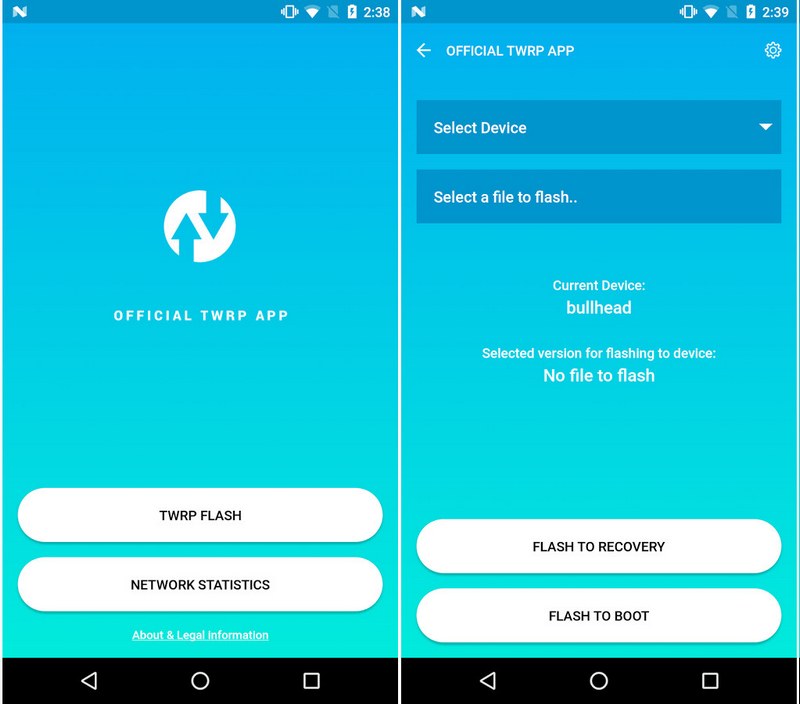 Новые приложения для Android. Официальное приложение TWRP появилось в Google Play Маркет