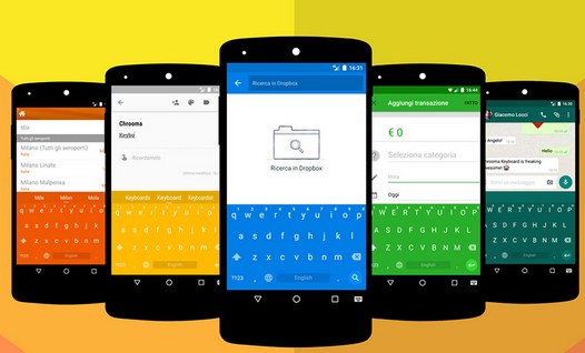 Программы для Android. Клавиатура Chrooma Keyboard beta теперь использует нейросеть для предугадывания слов, а также — умеет вставлять в текст GIF-ки