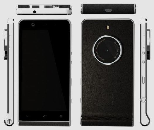 Kodak Ektra. Смартфон, стилизованный под фотокамеру появится в продаже в Европе уже на следующей неделе