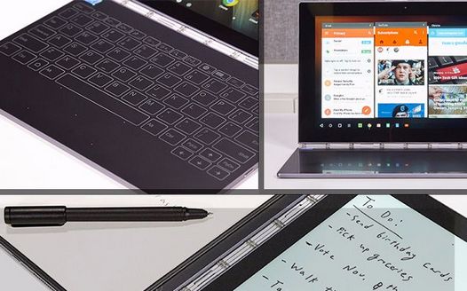 Планшет Lenovo Yoga Book с операционной системой Chrome OS на борту появится на рынке в следующем, 2017 году.