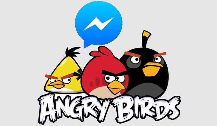Вскоре в Facebook Messenger появятся игры Angry Birds, Sonic Jump и Disney Tsum Tsum