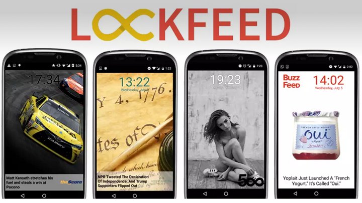 Новые приложения для Android. Lockfeed Lock Screen выведет на экран блокировки смартфона фото и картинки из Instagram, Pinterest и других сервисов