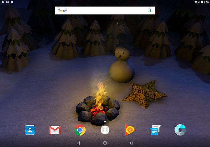 Программы для Android. Paper Winter Live Wallpaper принесет новогоднее настроение на ваш смартфон, планшет или медиаплеер