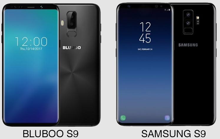 BLUBOO S9 с дизайном в стиле Samsung Galaxy S9 и мощной начинкой на подходе